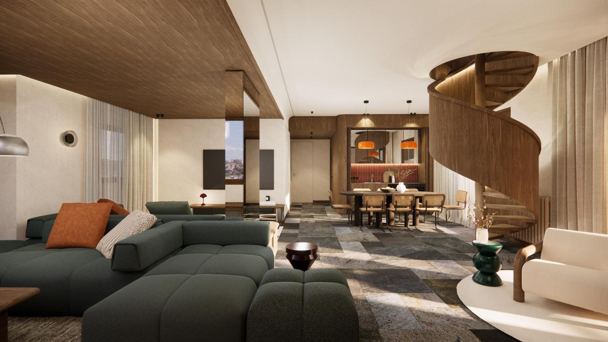 Karyatis Luxury Maisonette By K&K Афины Экстерьер фото
